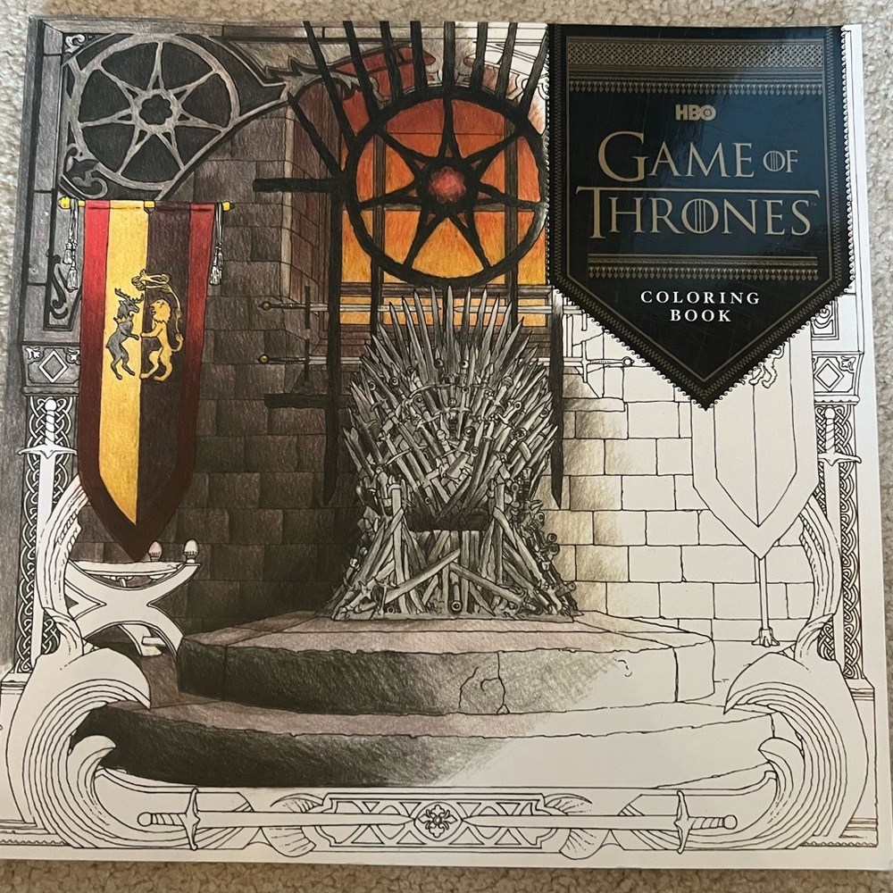 Game of Thrones - Colouring Book - brand new never used